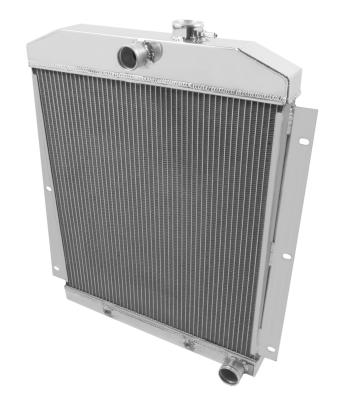Aluminum Radiator 3 Row 1947-1954 Chevy P/U L6 (217/231/235/261) (3-Row) Frostbite Cooling