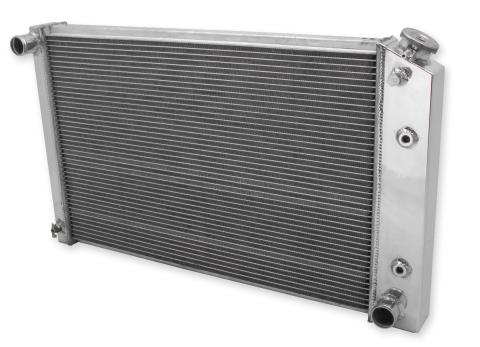 Aluminum Radiator 4 Row 70-81 Camaro 73-80 Chevy-Gmc C15/C1500 77-80 Olds 98 80-86 Bonneville (4-Row) Equipped W/ 26 Inch Wide Core Frostbite Cooling