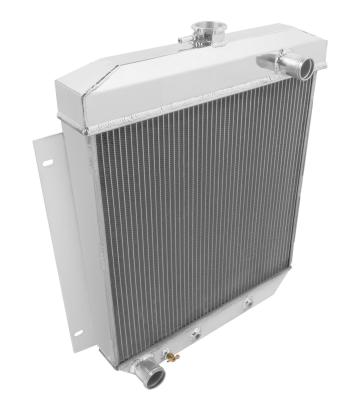 Aluminum Radiator 2 Row Aluminum Radiator 2-Row 1954-1956 Ford Passenger Vehicles Frostbite Cooling