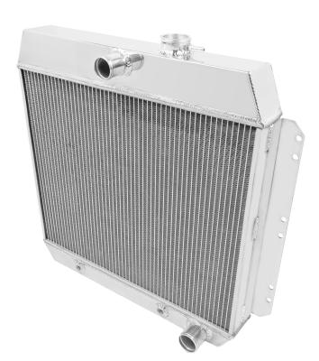 Aluminum Radiator 2 Row Aluminum Radiator 2-Row 1949-1954 Chevy Passenger Vehicles Frostbite Cooling