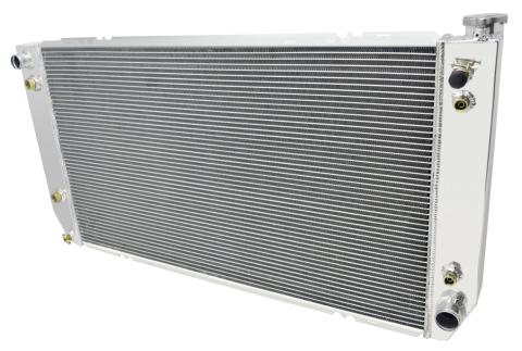 Aluminum Radiator 3 Row 1994-2000 Chevy Gmc C/K Pickup 1994-99 Suburban 7.4L/454 With Oil And Transmission Cooler Frostbite Cooling