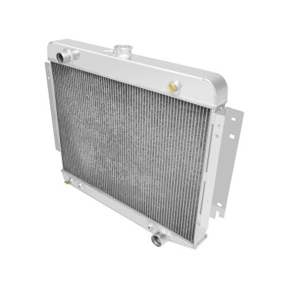 Aluminum Radiator 4 Row 1970-1978 Dodge D/W Series/Ramcharger/Ram Van 318Ci, 360Ci, 400Ci, And 440Ci Frostbite Cooling