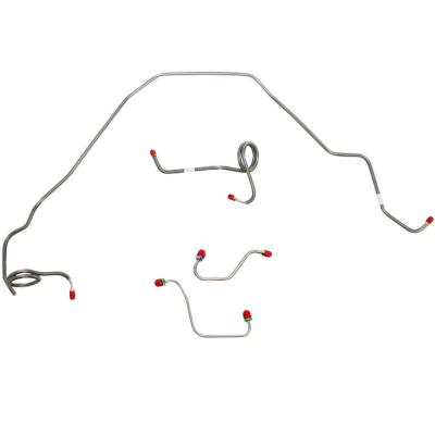 Front Brake Line Kit For 71-80 Camaro Firebird Stainless Fine Lines