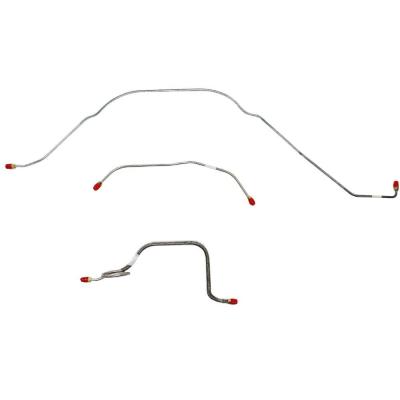 Front Brake Line Kit For 60 Galaxie Set Stainless Fine Lines