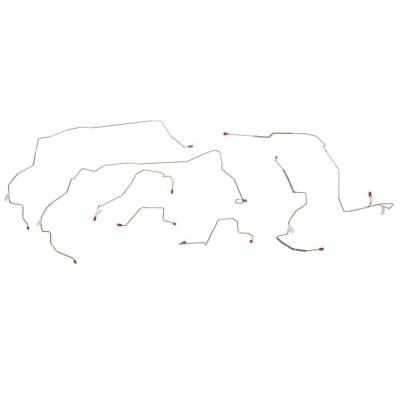 Front Brake Line Kit For 94-95 Accord AWABS Stainless Fine Lines