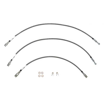 03-05 Dodge RAM 3500 5.9 Ext Cab / Long Bed 4w / Abs, Flex Hose Kit Stainless Fine Lines