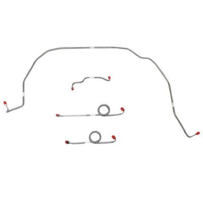 Front Brake Line Kit For 74 Bricklin Front Kit Stainless Fine Lines