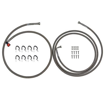 2009 F150 Xlt Ext Cab / Short Bed 5.4l Triton, Quick Fix Fuel Set Braided Stainless Fine Lines