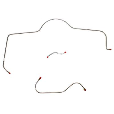 Front Brake Line Kit For 65 Mopar B-Body Dual M/C Conversion QPV/STD Stainless Fine Lines