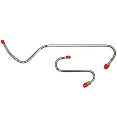 Pump to Carburetor Fuel Line For 67 Mopar B-Body 273 2BBL Stainless Fine Lines