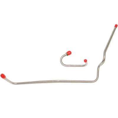 Pump to Carburetor Fuel Line For 68-69 Mopar B-Body 383/440 w/ Carter AFB 4BBL Fuel Line 2 Lines Stainless Fine Lines