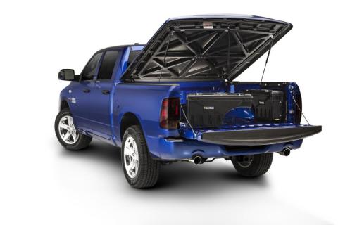 Truck Bed Storage Box Swing Case 1987-2013 Dodge Dakota Drivers Side Black Smooth UnderCover