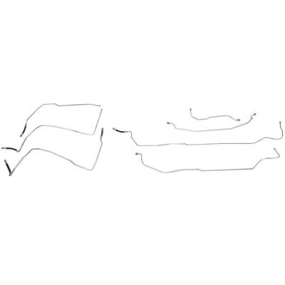 Fuel Line Kit For 00-03 GM 1500 Regular Cab w/ V8 Engine Stainless Fine Lines