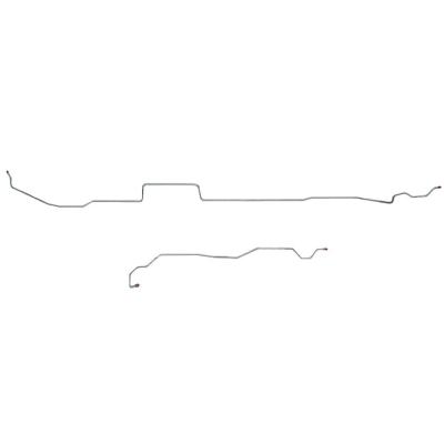 Intermediate Brake Line For 02-05 Excursion, Gas only, Steel Fine Lines