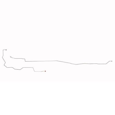 Intermediate Brake Line For 07-10 F-250 Super Duty 4WD Extended Cab/Long Bed Stainless Fine Lines