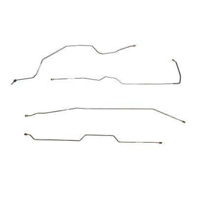 Intermediate Brake Line For 73-79 Chevy C-10, Single Cab, Short Bed, Intermediate Lines Stainless Fine Lines