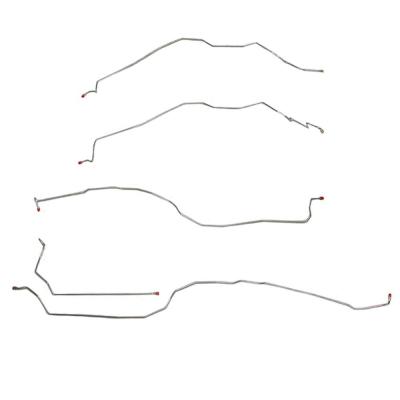 Front Brake Line Kit For 00-02 GM 1500 Stainless Fine Lines