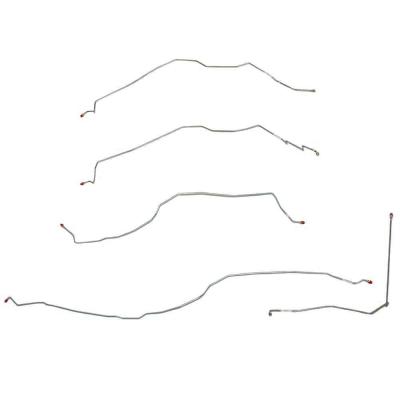 Front Brake Line Kit For 00-02 GM SUV 4WD or 2WD w/Torsion Bars Stainless Fine Lines