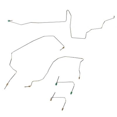04 - 08 Ford Ranger, Awabs, 4wd, Front Brake Line Kit Stainless Fine Lines