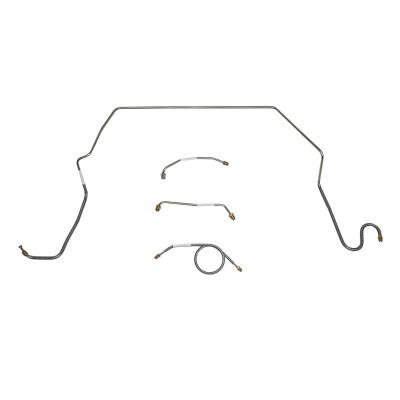 1974-80 International Scout Ii Front Brake Kit Steel Fine Lines