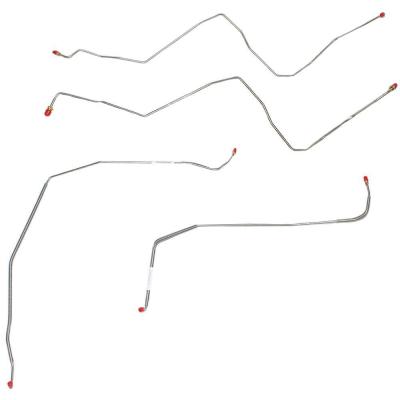 Front Brake Line Kit For 90-91 K5 Blazer Stainless Fine Lines
