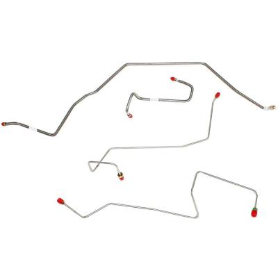 Front Brake Line Kit For 94-97 Ford Ranger 2WD RWABS Disc/Drum Stainless Fine Lines