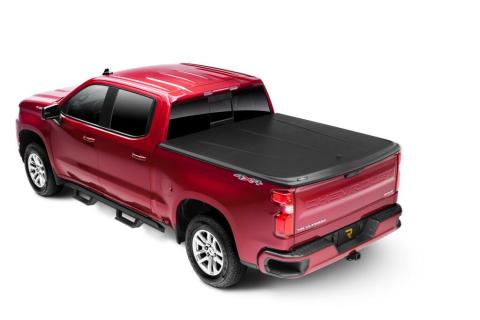 Tonneau Cover SE 2019 (New Body Style) 2026 Silverado 5 Foot 9 Inch Bed Black Textured UnderCover