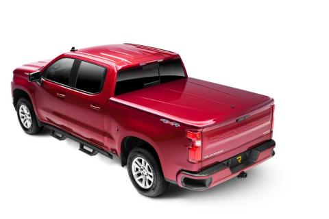 Tonneau Cover LUX 2019 (New Body Style) 2025 Silverado 5 Foot 9 Inch Bed Abalone White UnderCover