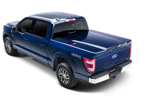 Tonneau Cover Elite LX 2023-2025 Ford F-150 5 Foot 7 Inch Bed Crew (Includes Lightning) Without Pro-Access Tailgate Area 51 Blue UnderCover