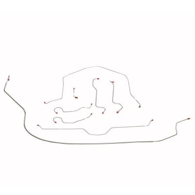 Brake Line Kit For 69 Corvette with Manual Brakes Complete Steel Fine Lines
