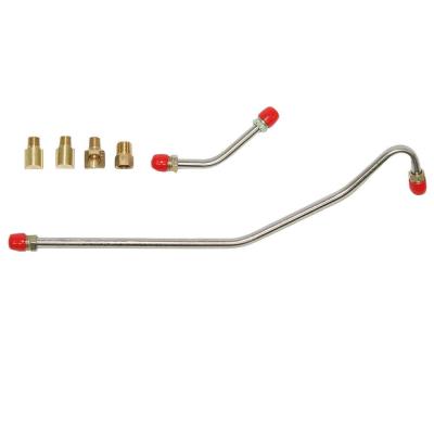 Pump to Carburetor Fuel Line For 63-65 Chevy Corvette 327CID 300 HP Pump to Carb Line 2 Line and 4 Fittings Stainless Fine Lines