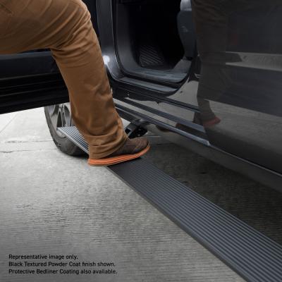 RealTruck VoltStep Electric Running Board Kit Protective Bedliner Coating For 2019-2026 Silverado/Sierra 1500 Go Rhino