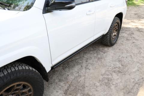 RealTruck VoltStep Electric Running Board Kit Textured Black 2014-2024 Toyota 4Runner Go Rhino