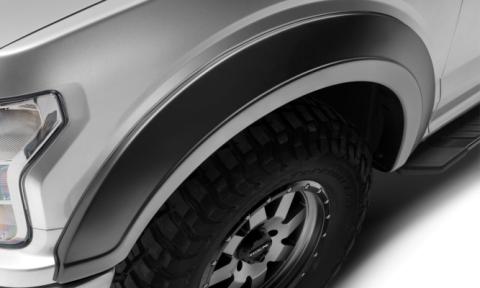 Black Extendafender Fender Flares Smooth Finish 4-Piece Set For 2018-2020 Ford F150 Bushwacker