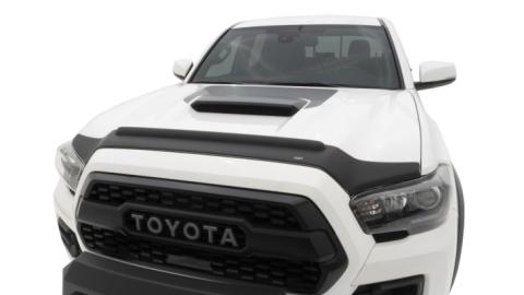 Aeroskin II Hood Protector Matte Black Low Profile For 2016-2023 Tacoma Husky Liners