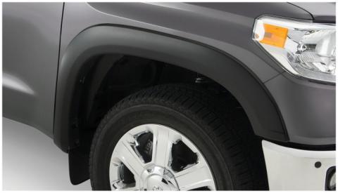 Black OE Style Smooth Finish 4-Piece Fender Flare Set For 2011-2013 Toyota Highlander (Excludes Hybrid) Bushwacker