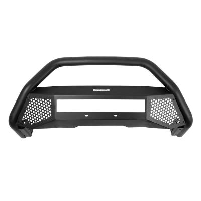 RC4 LR with Mounting Brackets &amp; 20 Inch Light Bar Textured Black 2014-2015 Silverado 1500 Go Rhino