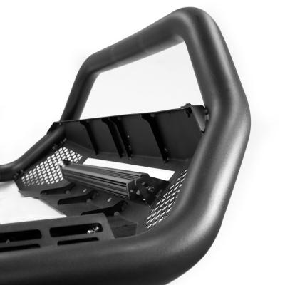 RC4 LR with Mounting Brackets &amp; 20 Inch Light Bar Textured Black 2016-2018 Silverado 1500 Go Rhino