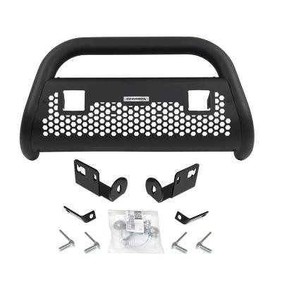 RC2 LR Bull Bar with Mounting Brackets &amp; Two 3 Inch Cube Lights Textured Black 2016-2023 Toyota Tacoma Go Rhino