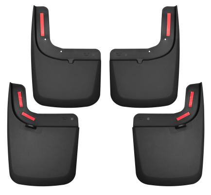 Custom Mud Guards Front and Rear Mud Guard Set For 2017-2022 F-250/F-350 Super Duty Husky Liners