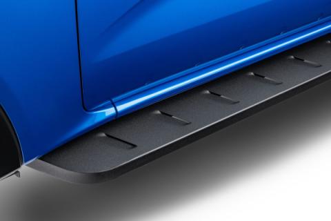 RB10 Running Boards With Mounting Brackets Textured Black 2019-2026 Ford Ranger Go Rhino