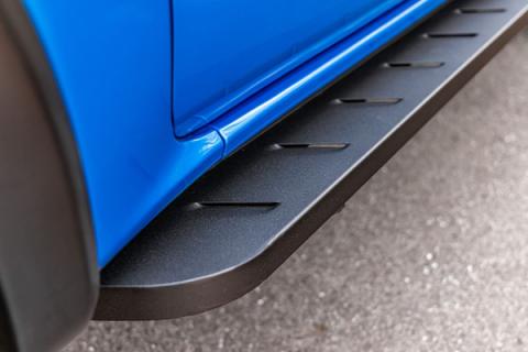 RB10 Running Boards With Mounting Brackets Textured Black 2019-2026 Ford Ranger Go Rhino
