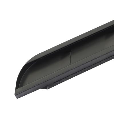 RB10 Slim Line Running Boards With Mounting Brackets Curved Protective Bedliner Coating 2015-2018 Ram 1500 Extended Cab Go Rhino