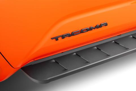 RB10 Running Boards with Mounting Brackets Kit Textured Black 2024-2026 Toyota Tacoma Go Rhino