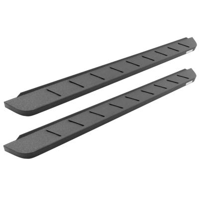 RB10 Running Boards With Mounting Brackets Protective Bedliner Coating For 2018-2025 Jeep Wrangler JL Go Rhino