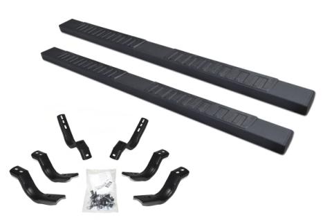 6 Inch OE Xtreme II SideSteps With Mounting Bracket Kit Textured Black 2017-2026 Ford F-250/F-350 Go Rhino