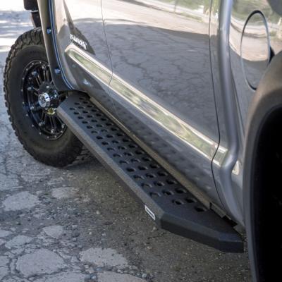 RB20 Running Boards With Mounting Brackets Protective Bedliner Coating 2015-2026 Ford F-150/ F-250/F-350 Extended Cab Go Rhino
