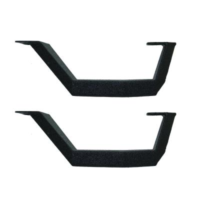 Drop Steps for RB Series Running Boards RB10/RB20/RB30, One Pair Protective Bedliner Coating 1999-2024 Ford F-250/F-350 2005-2026 Toyota Tacoma 2007-2024 Toyota Tundra 2007-2026 Jeep Wrangler Go Rhino