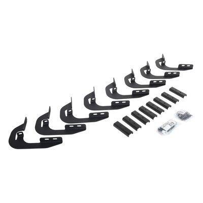 RB10/RB20 Running Boards Mounting Brackets Only Textured Black 2015-2026 Colorado/Canyon Go Rhino