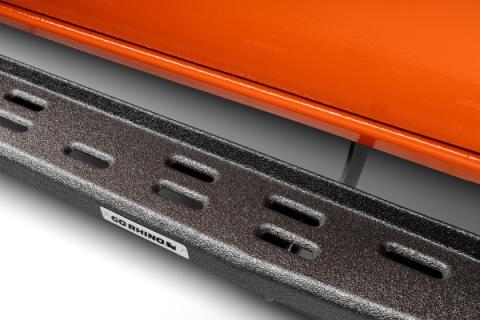 RB30 Slim Line Running Boards with Mounting Bracket Kit Protective Bedliner Coating 2019-2026 Ford Ranger Go Rhino